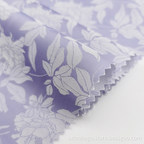 Smooth Shiny Jacquard Brocade Satin Fabric